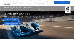 Desktop Screenshot of bmw-motorsport.com